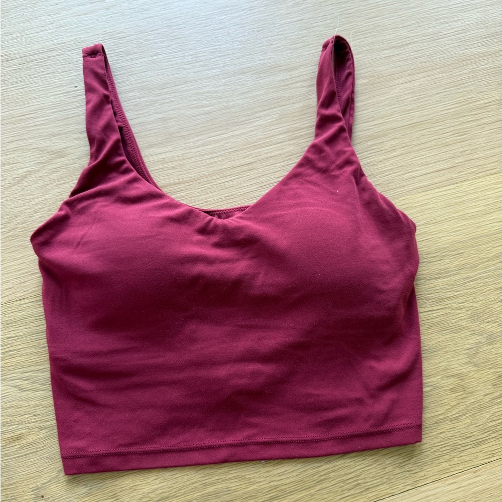Burgundy red Aerie offline tank